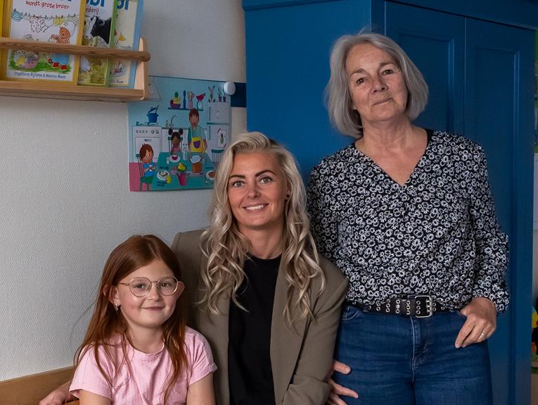 Trix Dani&euml;lle en Riley: drie generaties Hero kindercentra, HRLMtje 16